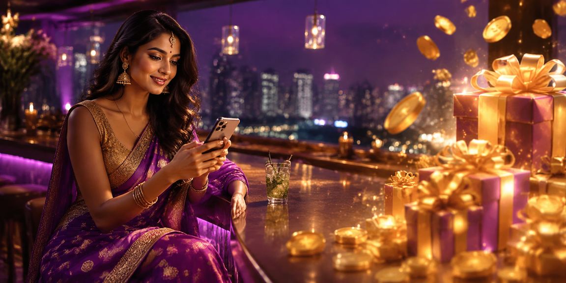 Mobile casino gaming in India with smartphone